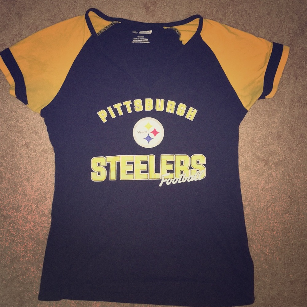 A Steelers NFL Team Apparel shirt